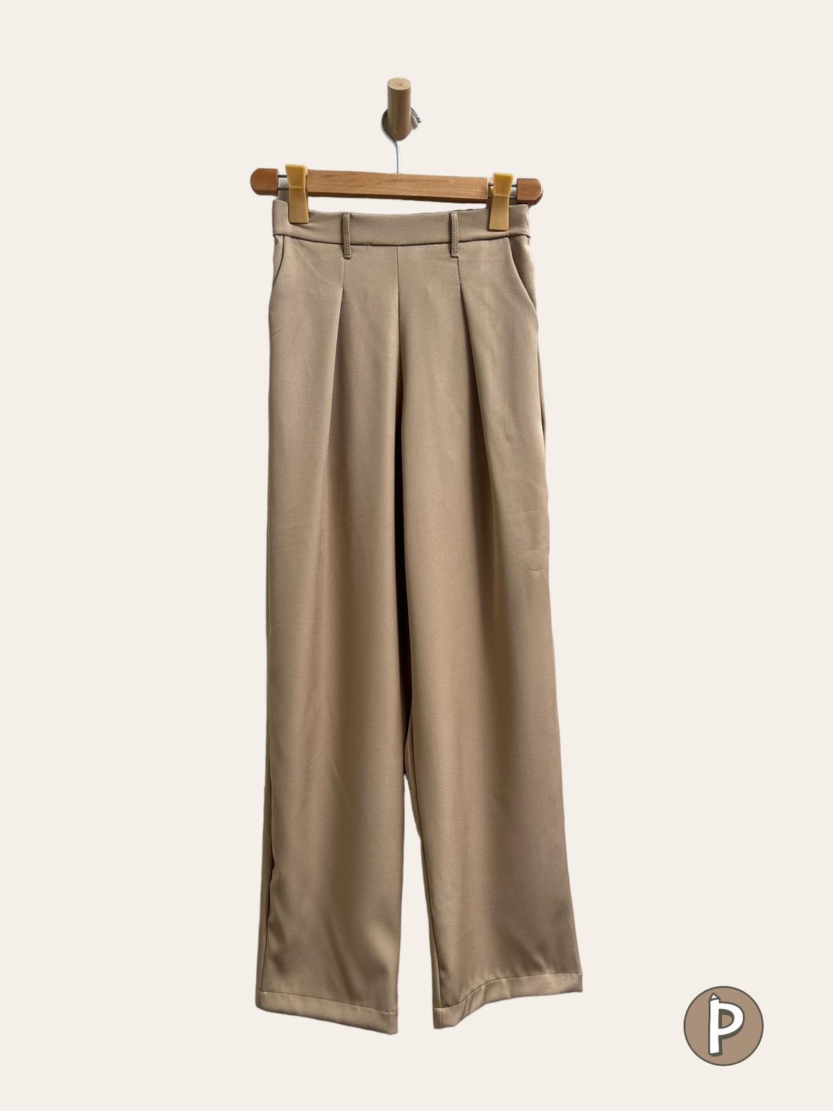 Pambahaymnl Twill Flowy Pants