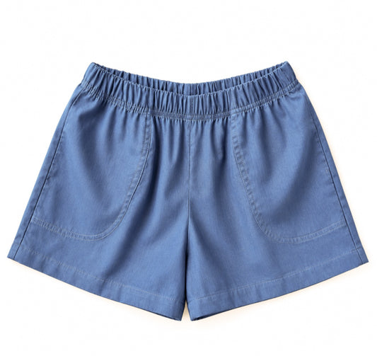 Pambahaymnl Denim Pocket Short