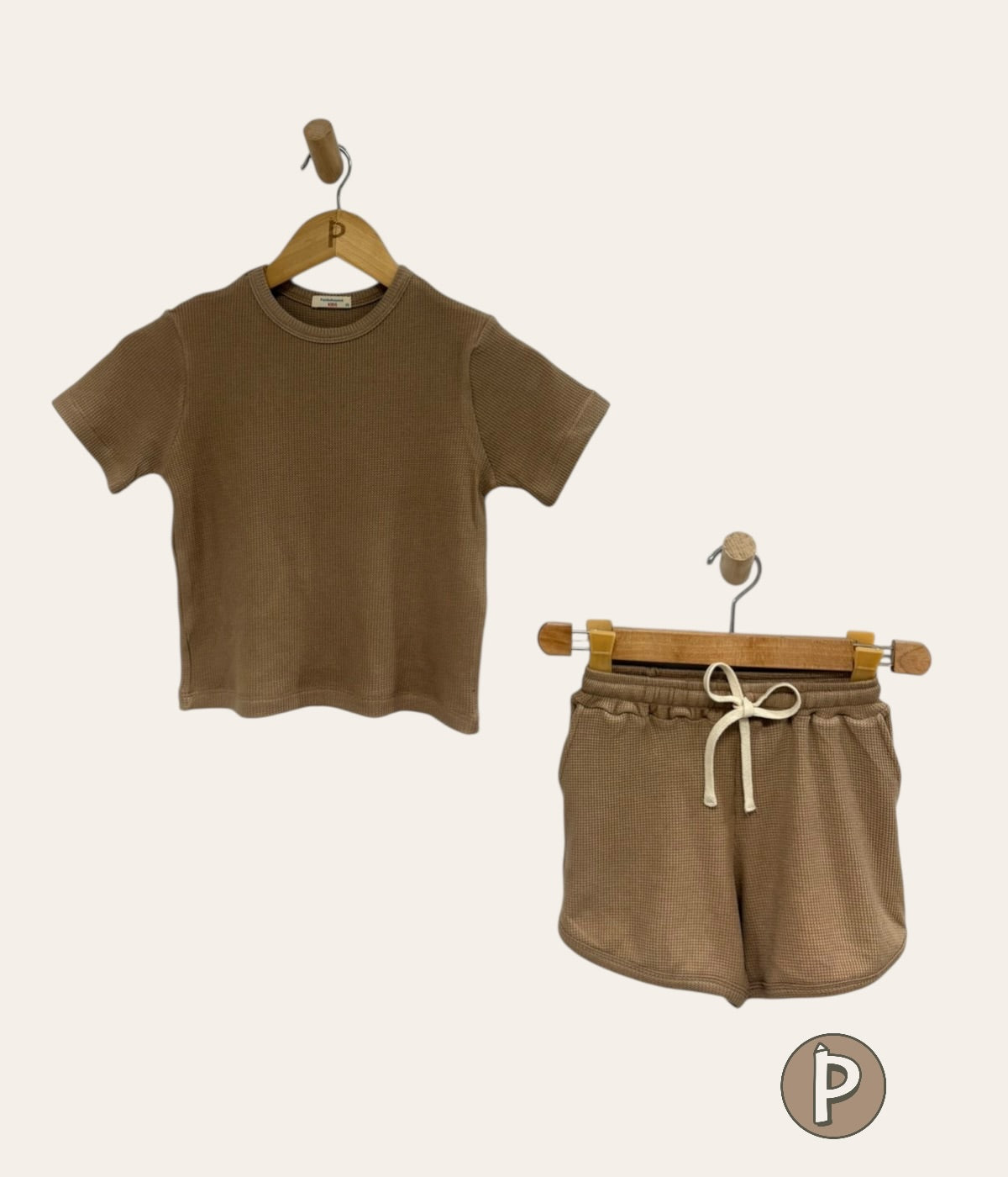 Pambahaymnl Kids Waffle Knit Set (UNISEX)