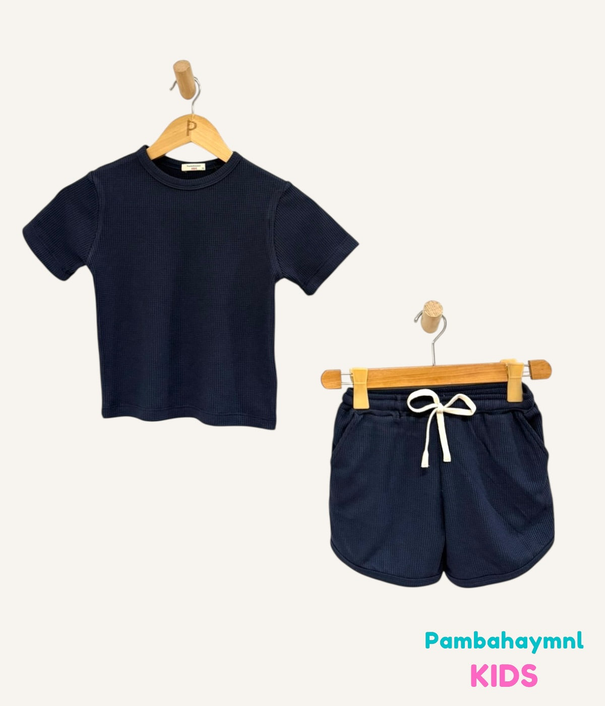 Pambahaymnl Kids Waffle Knit Set (UNISEX)