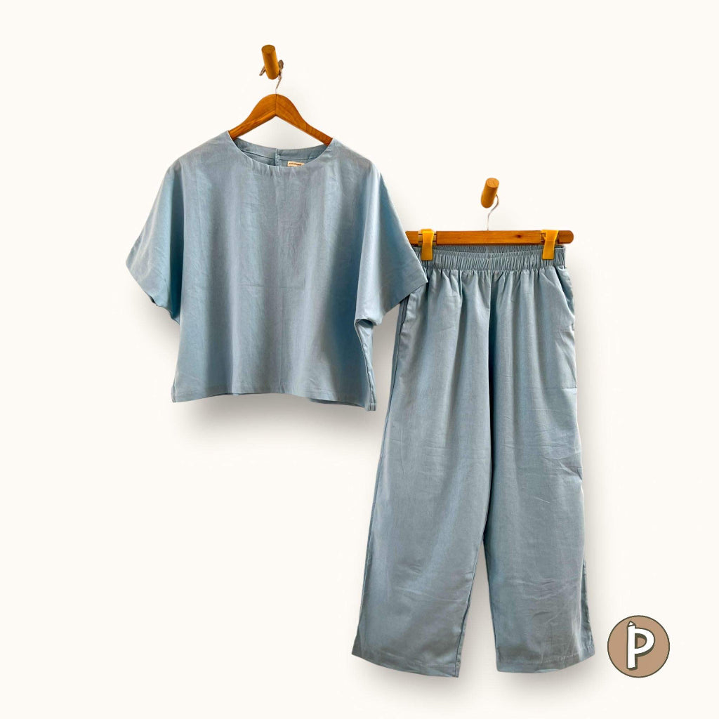 Pambahaymnl Batwing Linen Set