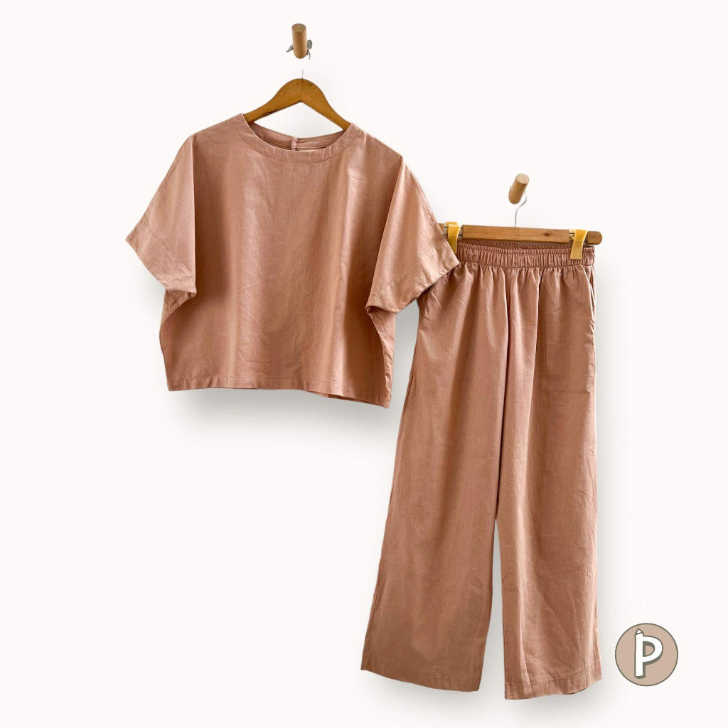 Pambahaymnl Batwing Linen Set – pambahaymnl