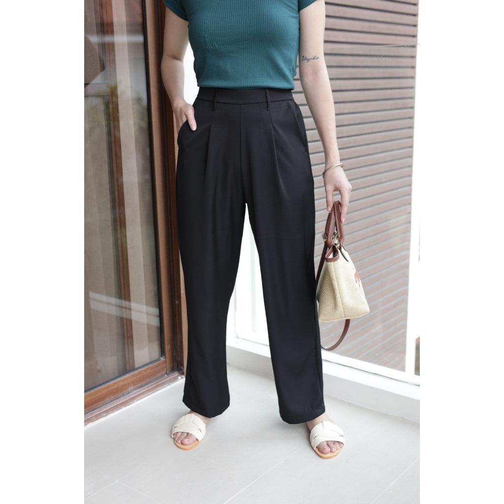 Pambahaymnl Twill Flowy Pants