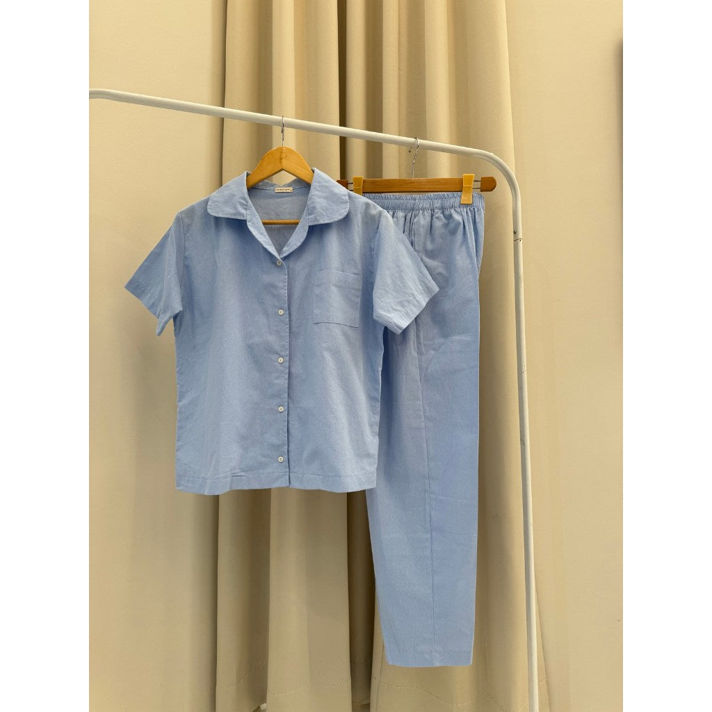 Pambahaymnl Kids Buttoned PJ"s Set