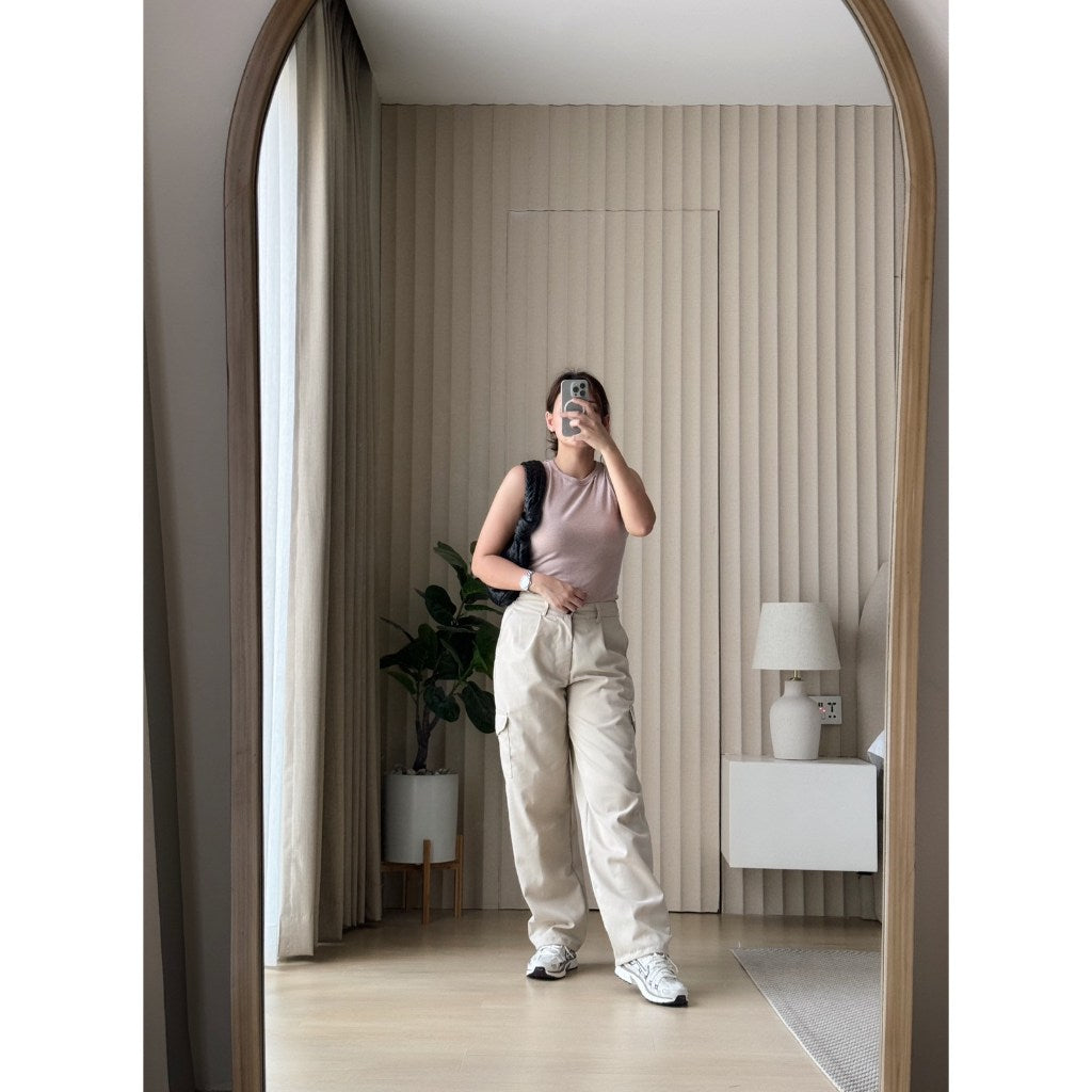 Pambahaymnl Wide Straight Cargo Pants