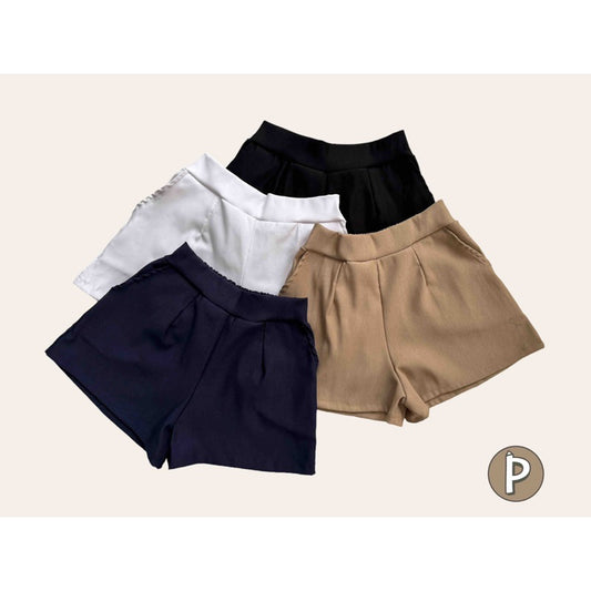 Pambahaymnl Tucked Woven Short