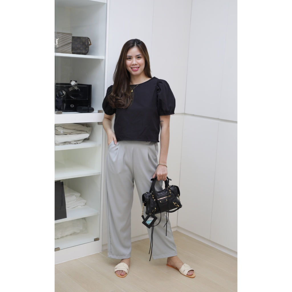 Pambahaymnl Twill Flowy Pants