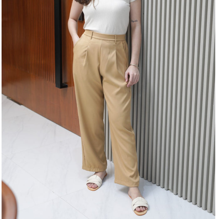 Pambahaymnl Twill Flowy Pants