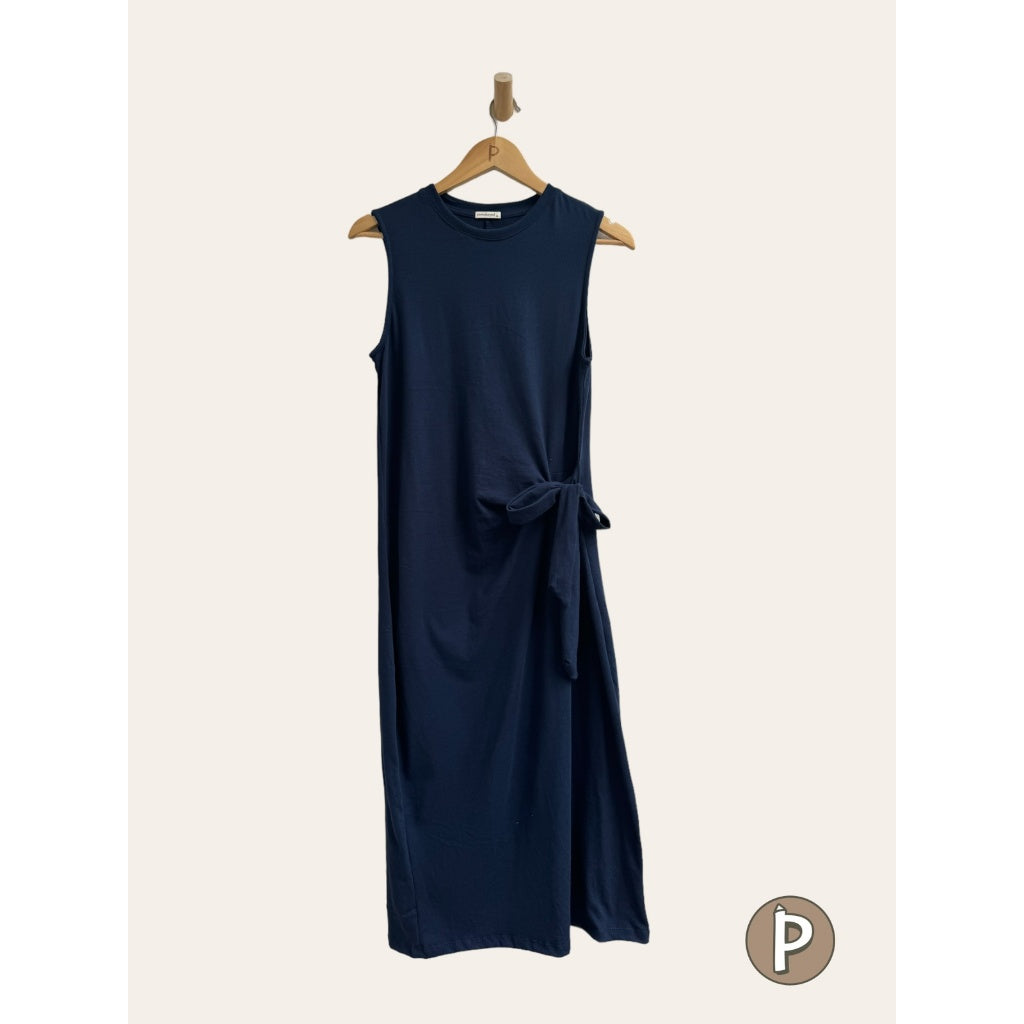 Pambahaymnl Side Tie Jersey Dress