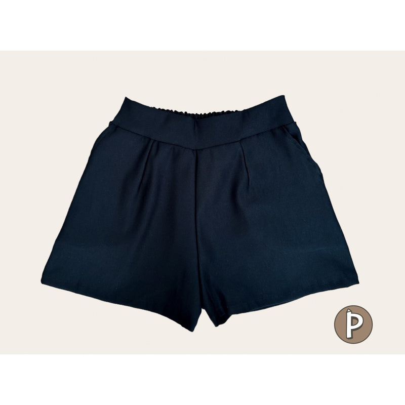 Pambahaymnl Tucked Woven Short