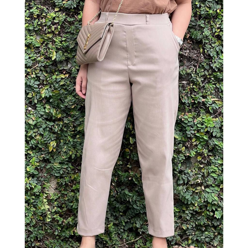 Pambahaymnl Peg Leg Tailored Pants