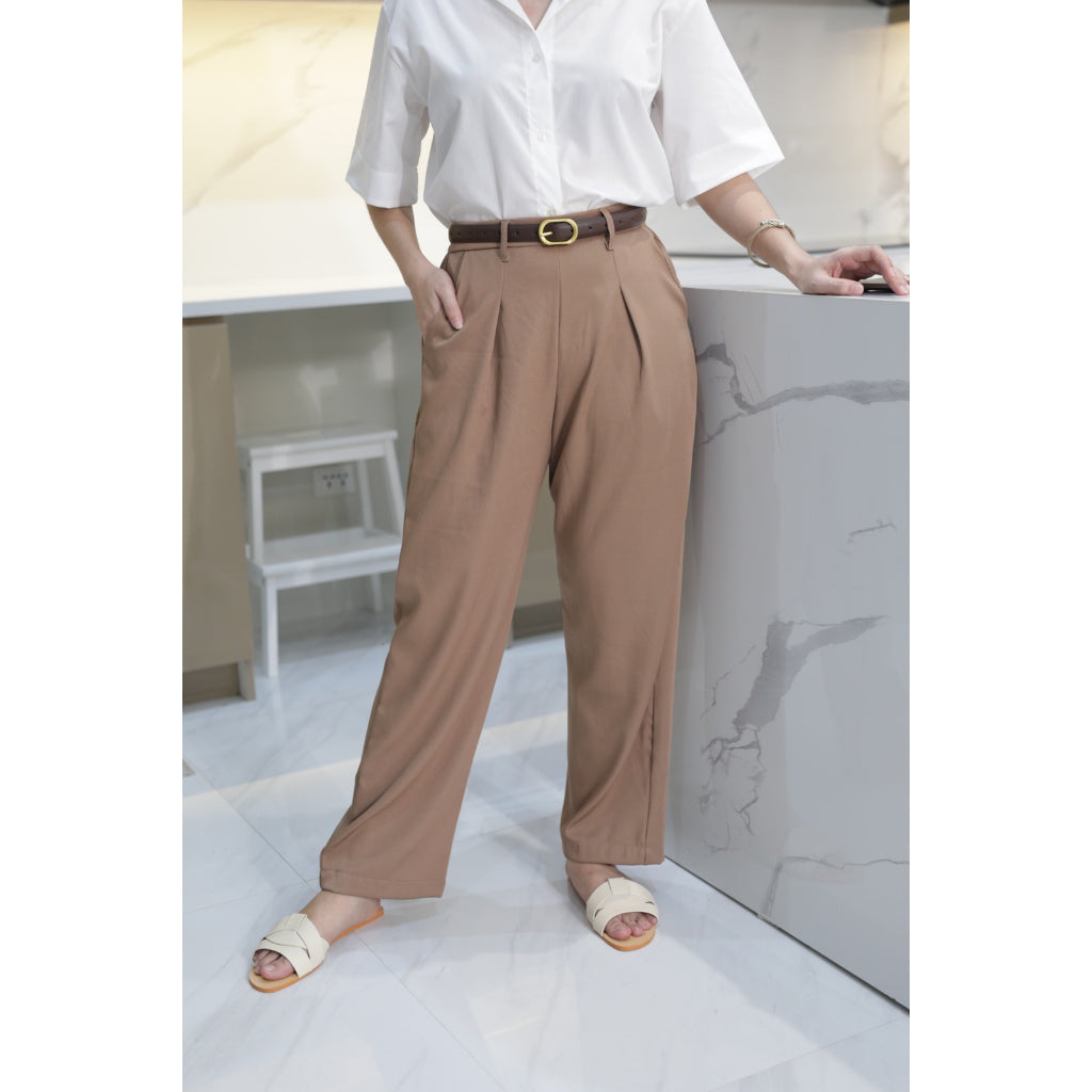 Pambahaymnl Twill Flowy Pants