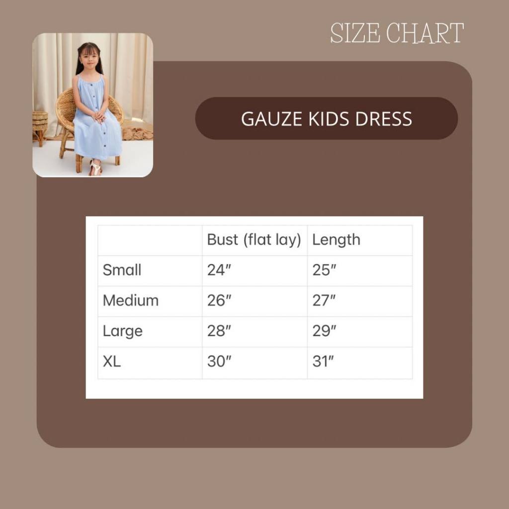 Pambahaymnl Kids Gauze Sleeveless Dress