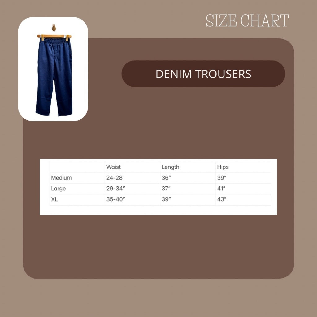 Pambahaymnl Denim Trousers