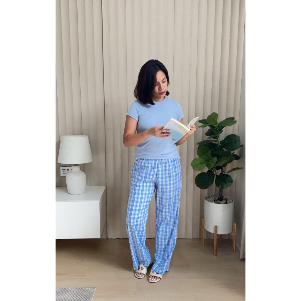 Pambahaymnl Gingham Pants