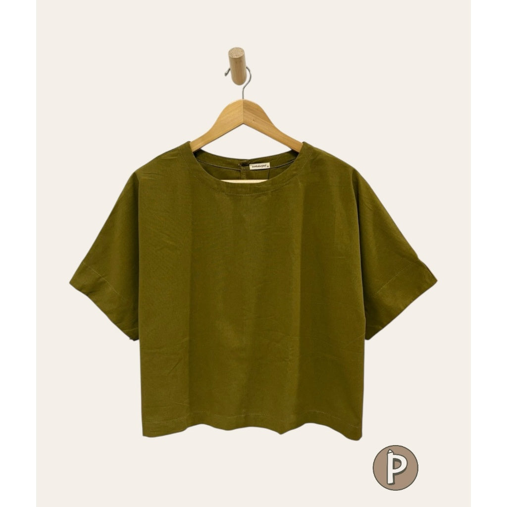 Pambahaymnl Batwing Linen Top