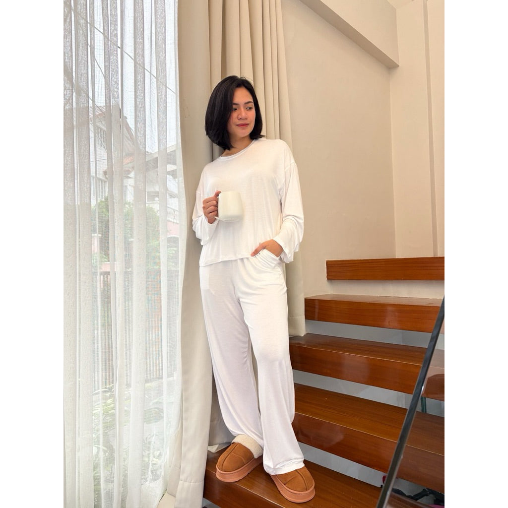 Pambahaymnl Longsleeve Cozy Lounge Set