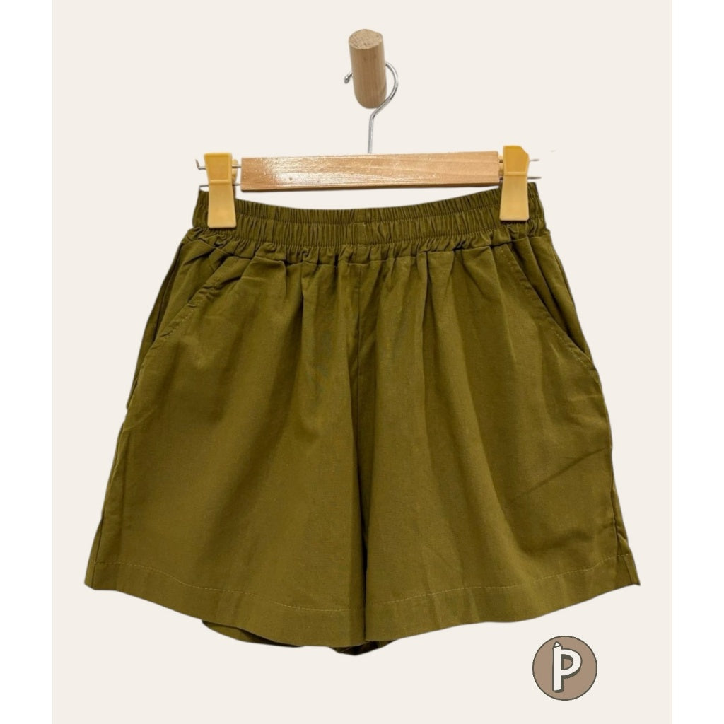 Pambahaymnl Linen Pocket Short