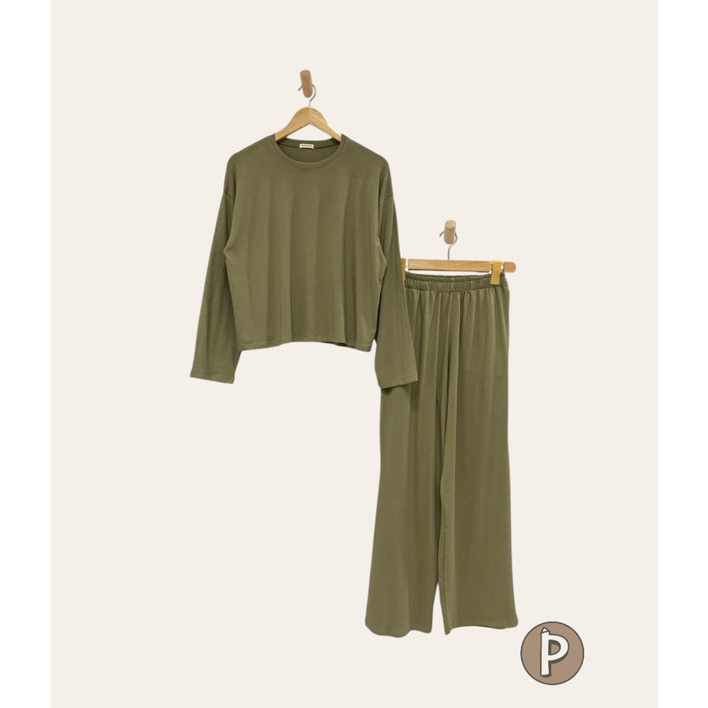 Pambahaymnl Longsleeve Cozy Lounge Set