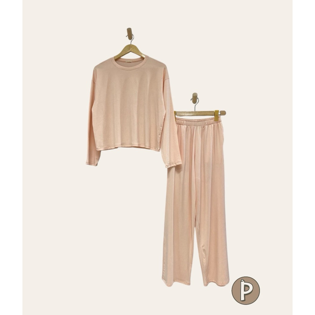 Pambahaymnl Longsleeve Cozy Lounge Set