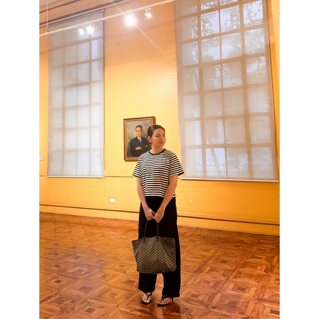 Pambahaymnl Stripes Boxy Tee