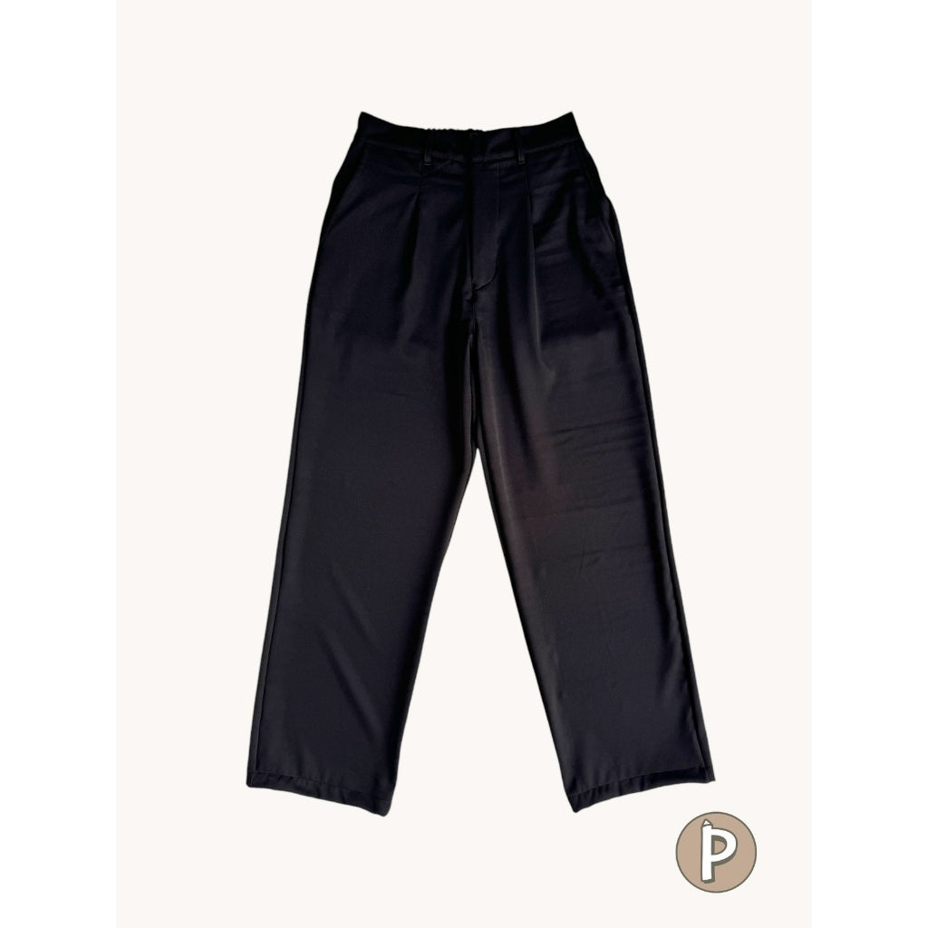 Pambahaymnl Twill Pleated Pants