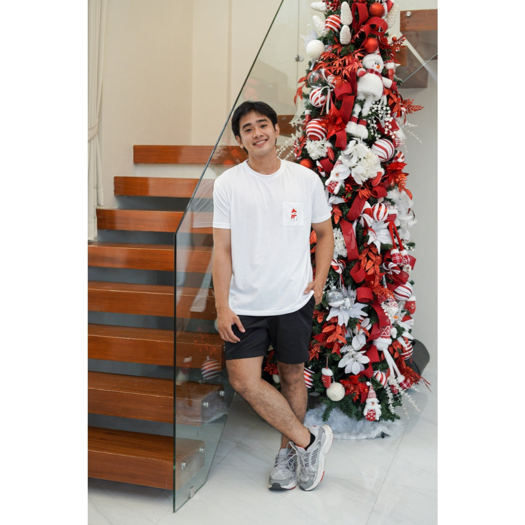 Pambahaymnl Men Christmas Pocket Tee