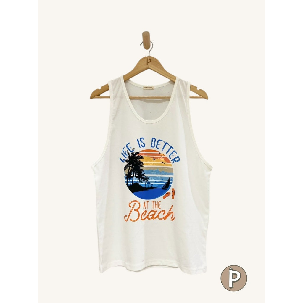 Pambahaymnl Mens Summer Sando