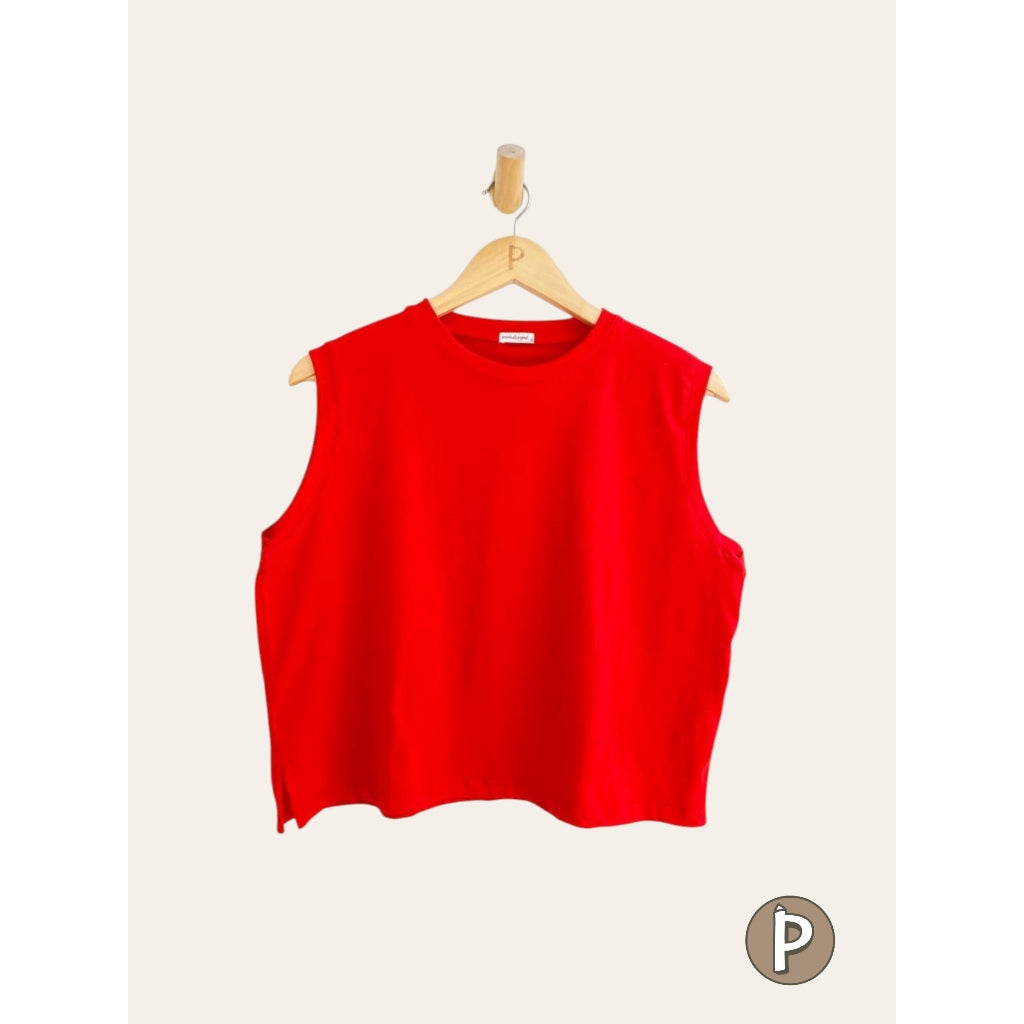 Pambahaymnl Sleeveless Boxy Tee