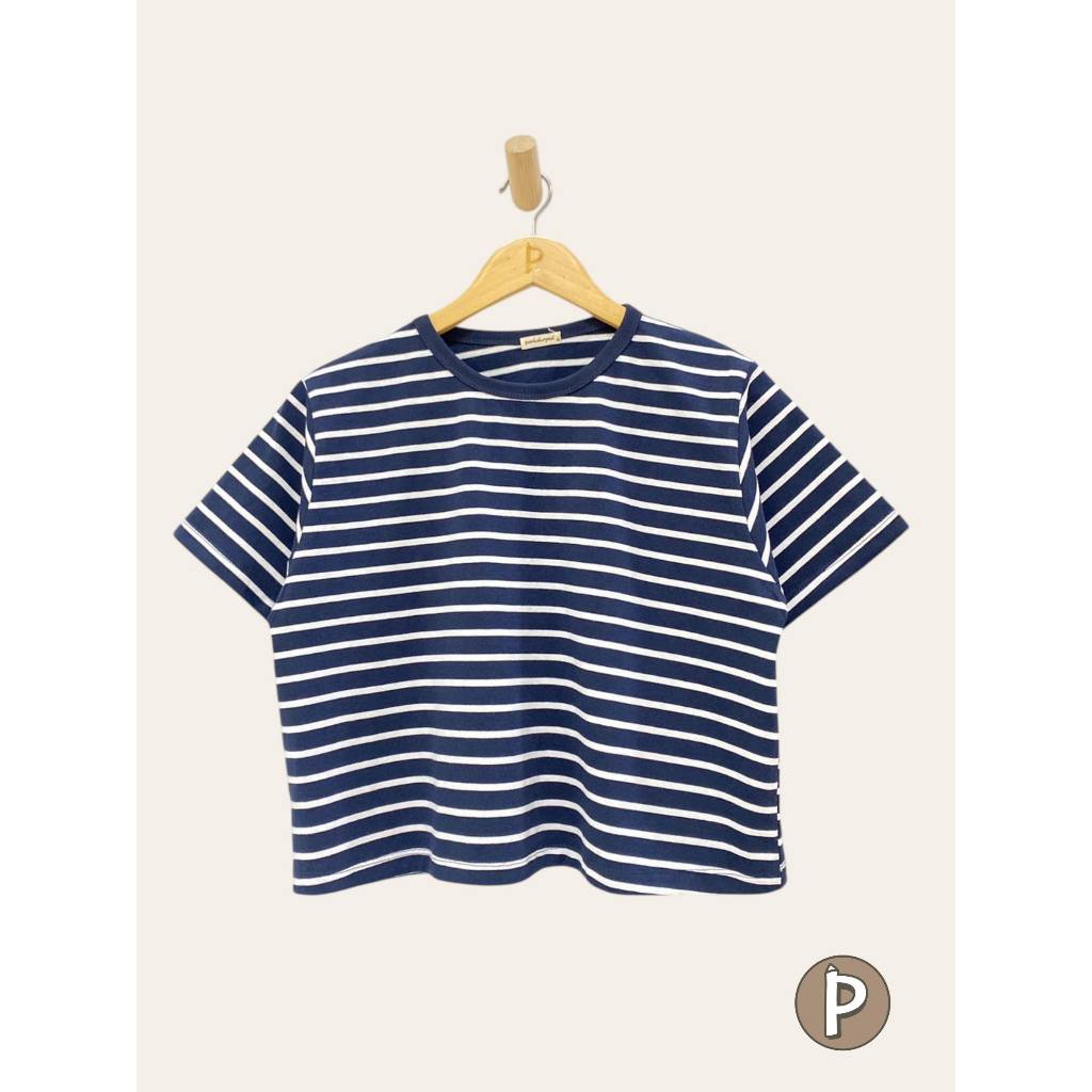 Pambahaymnl Stripes Boxy Tee