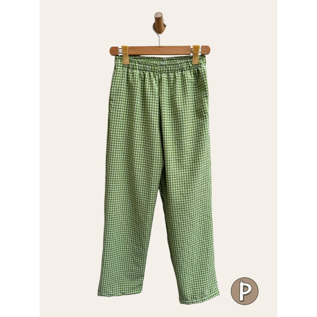 Pambahaymnl Gingham Pants