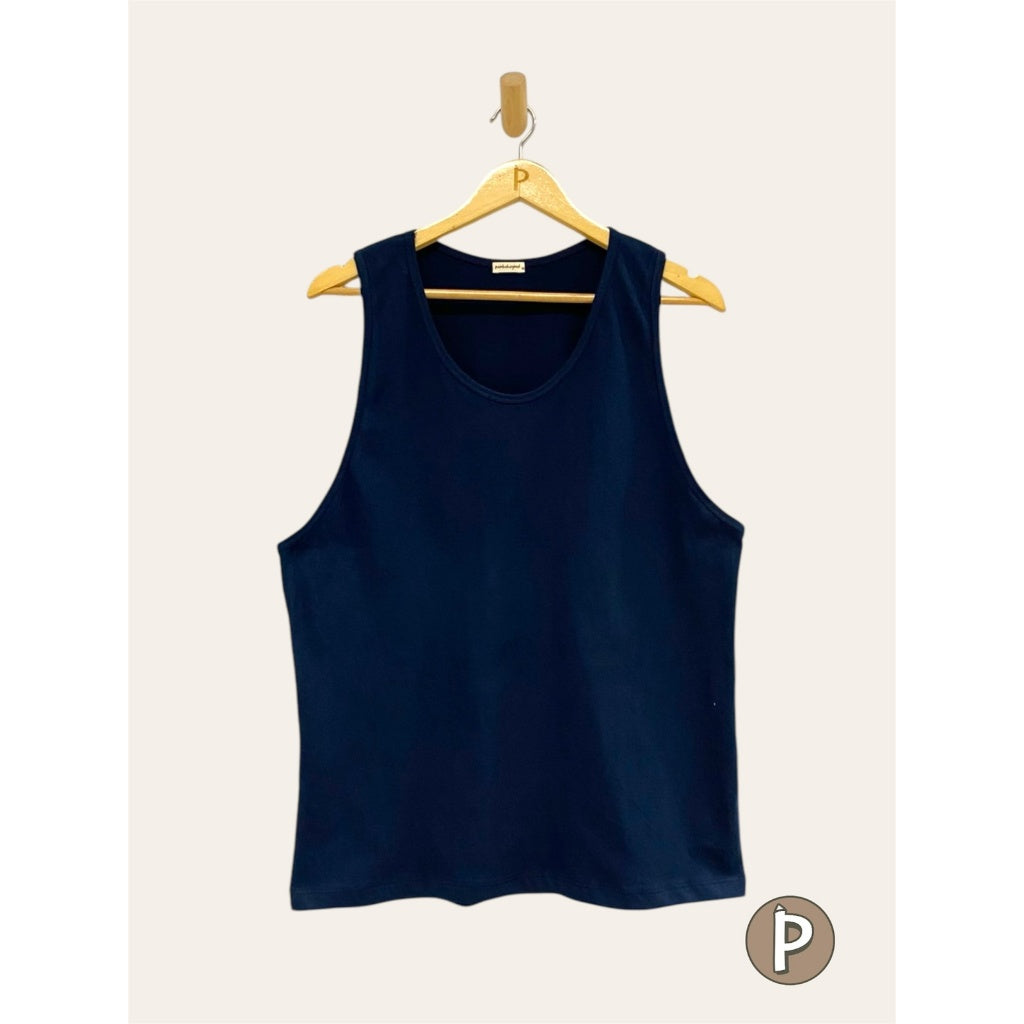 Pambahaymnl Men Cotton Colored Sando