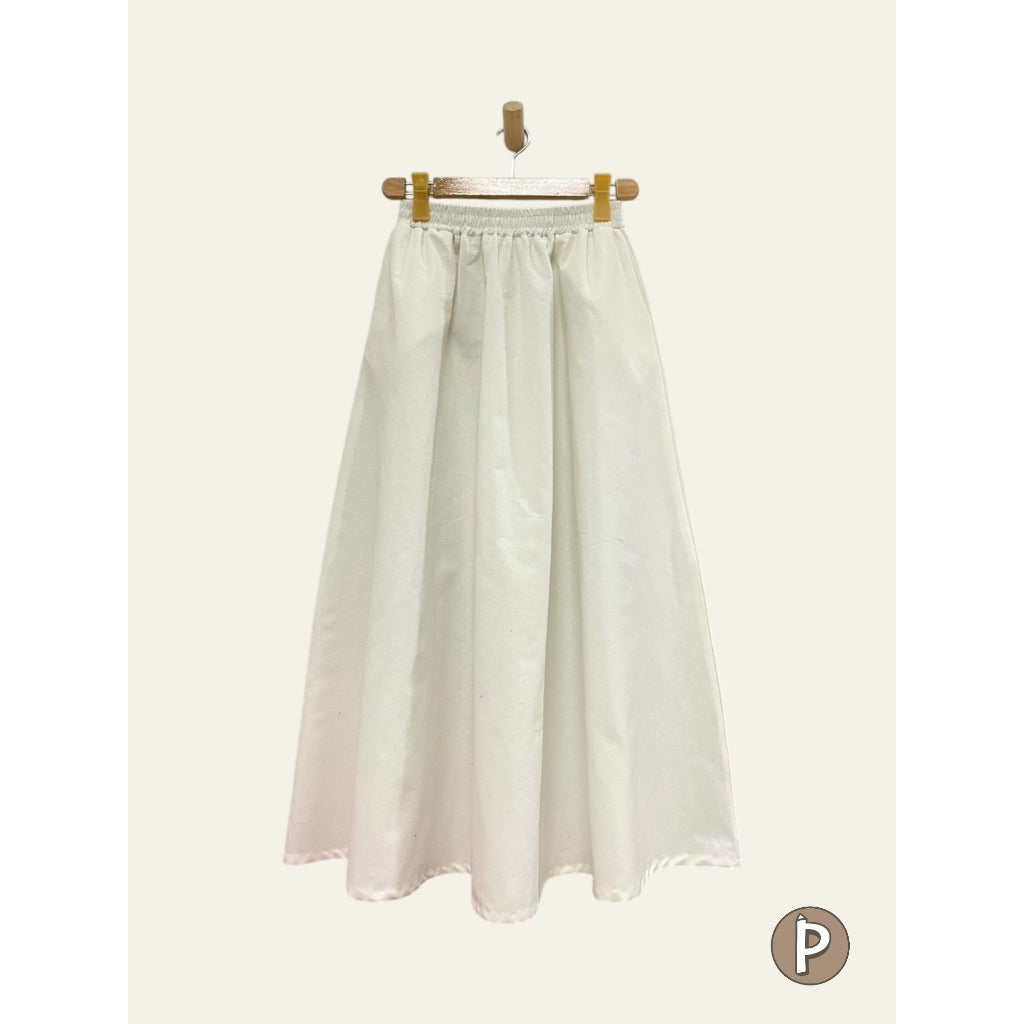 Pambahaymnl Flowy A-Line Long Skirt