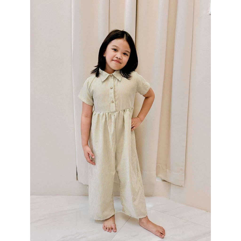 Pambahaymnl Kids Stripes Jumpsuit