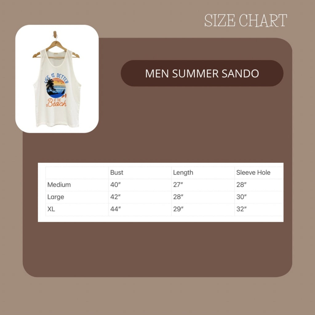 Pambahaymnl Mens Summer Sando