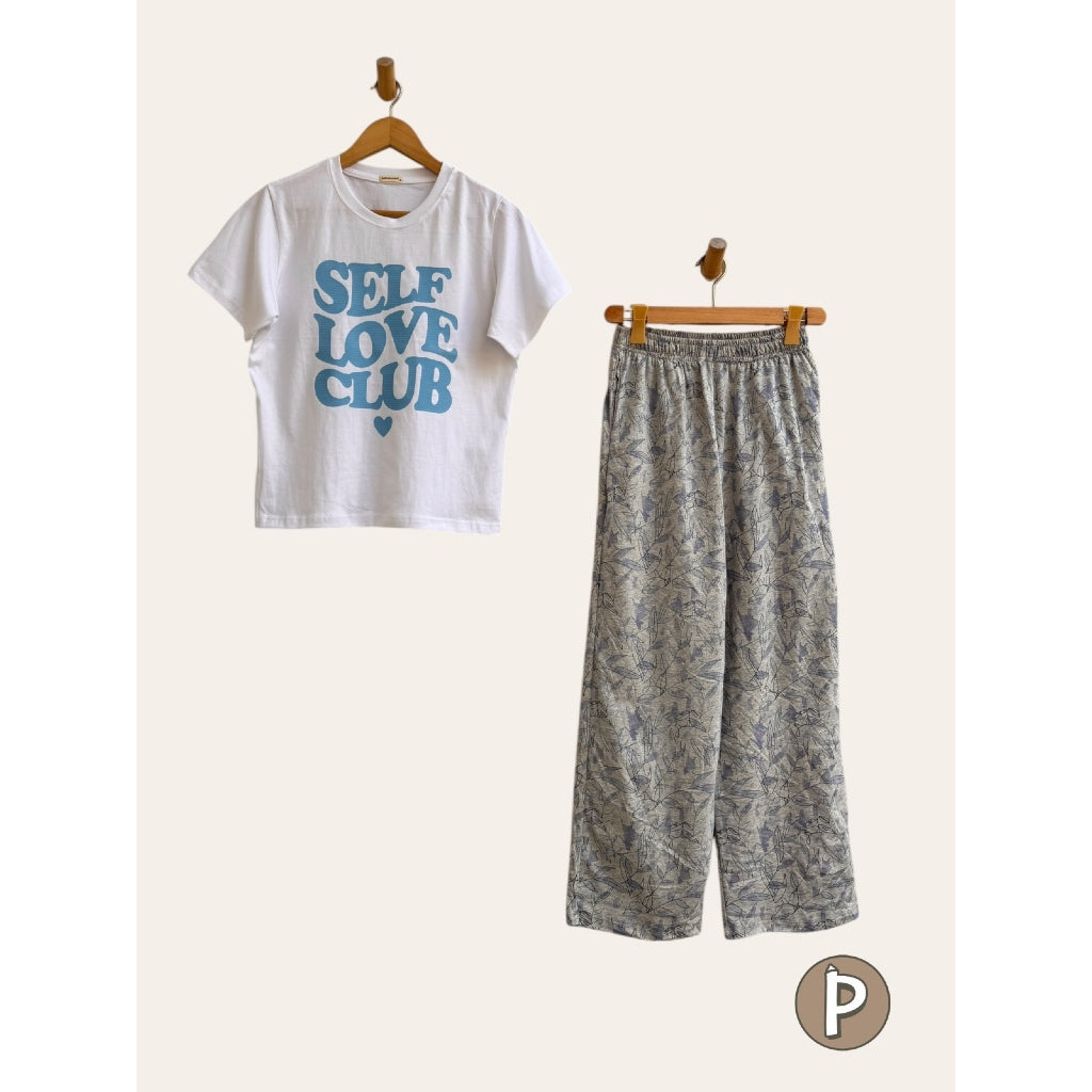 Pambahaymnl Printed Pjs Lounge Set