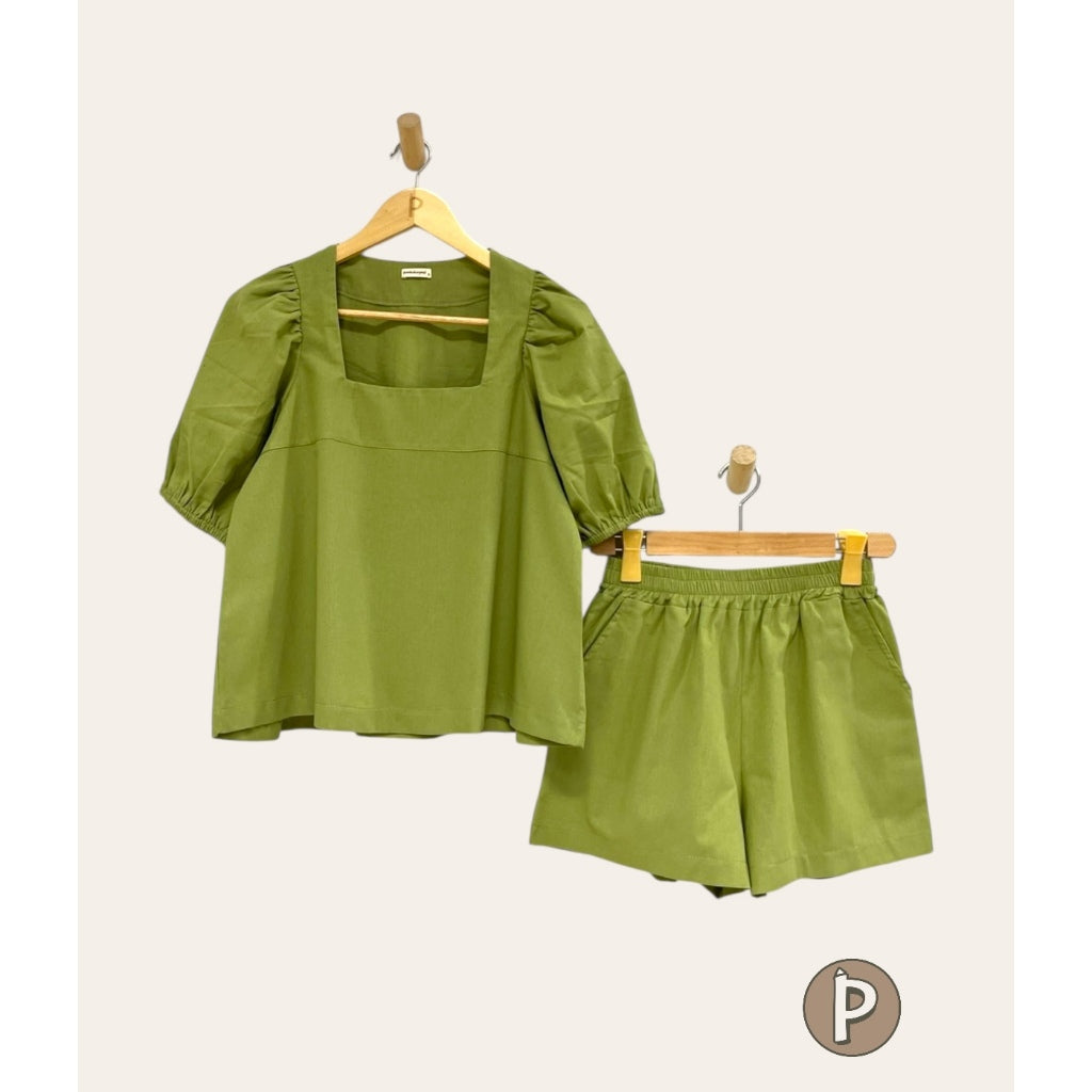 Pambahaymnl Puff Linen Set