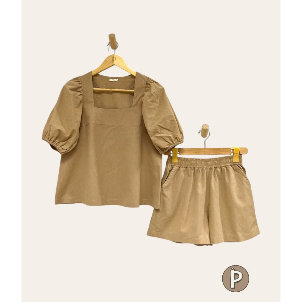 Pambahaymnl Puff Linen Set