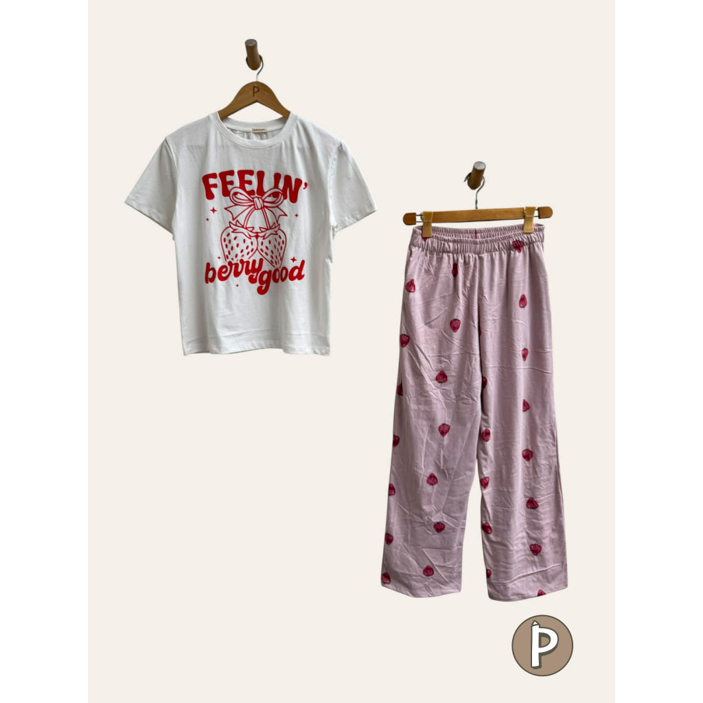 Pambahaymnl Printed Pjs Lounge Set