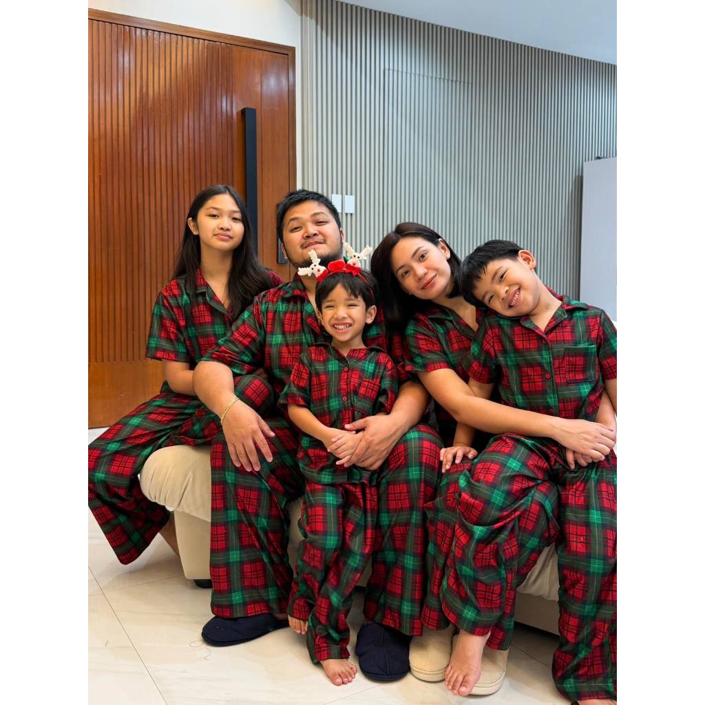 Pambahaymnl Family Plaid Flannel Pjs