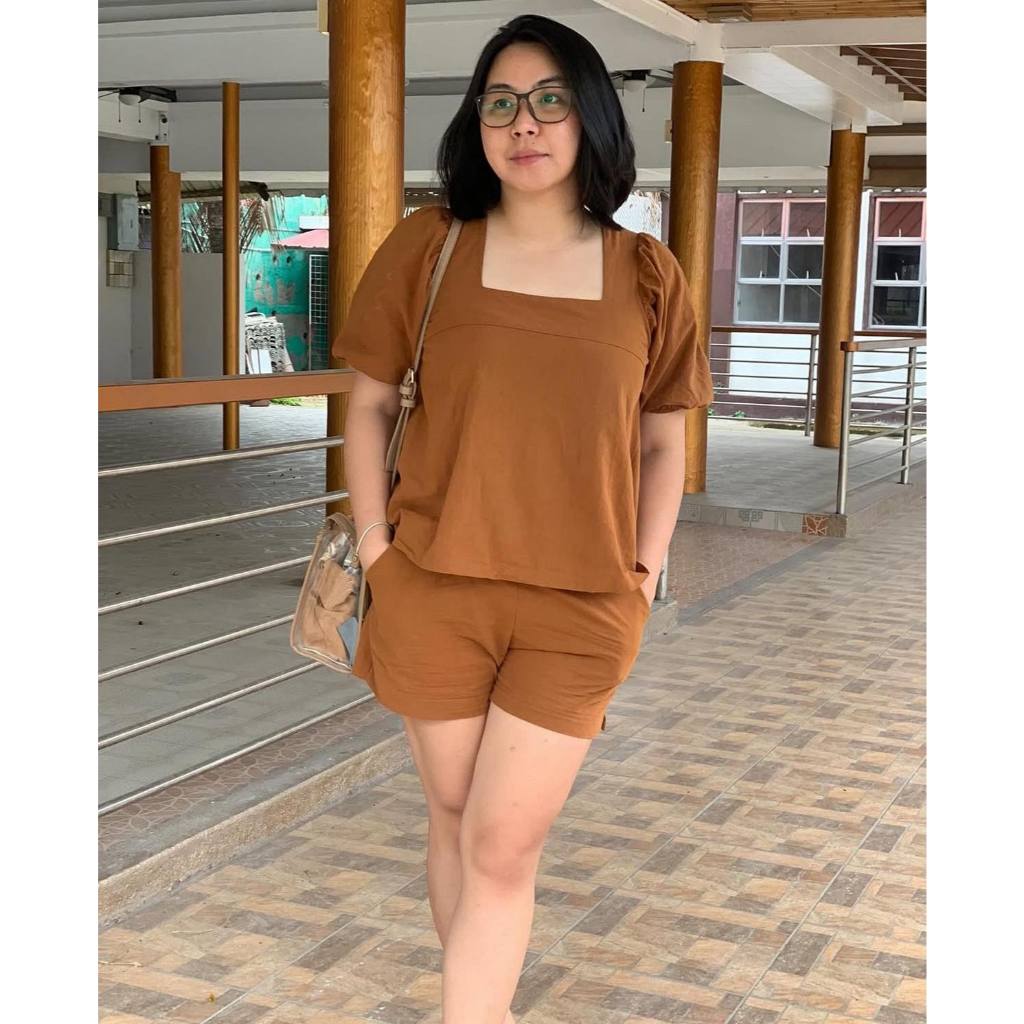 Pambahaymnl Puff Linen Set