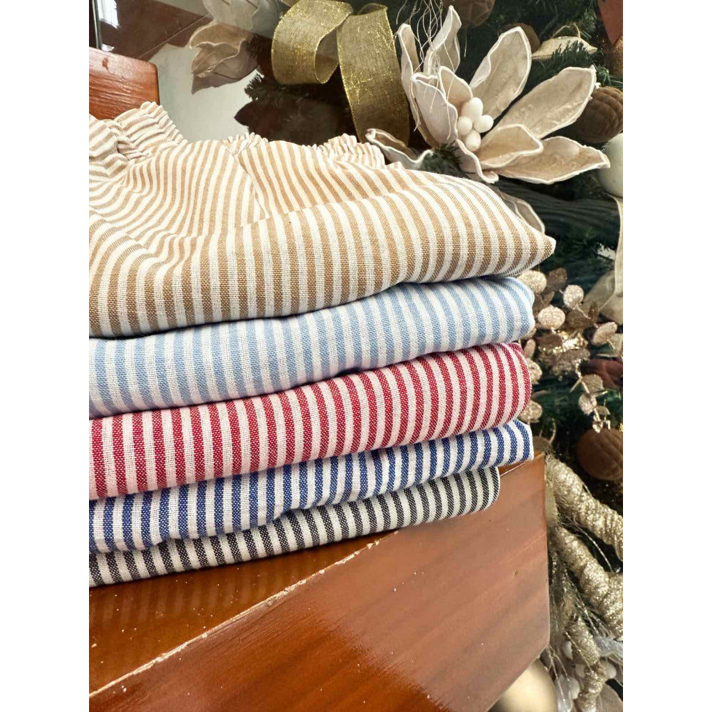 Pambahaymnl Stripes Wide Leg Pants