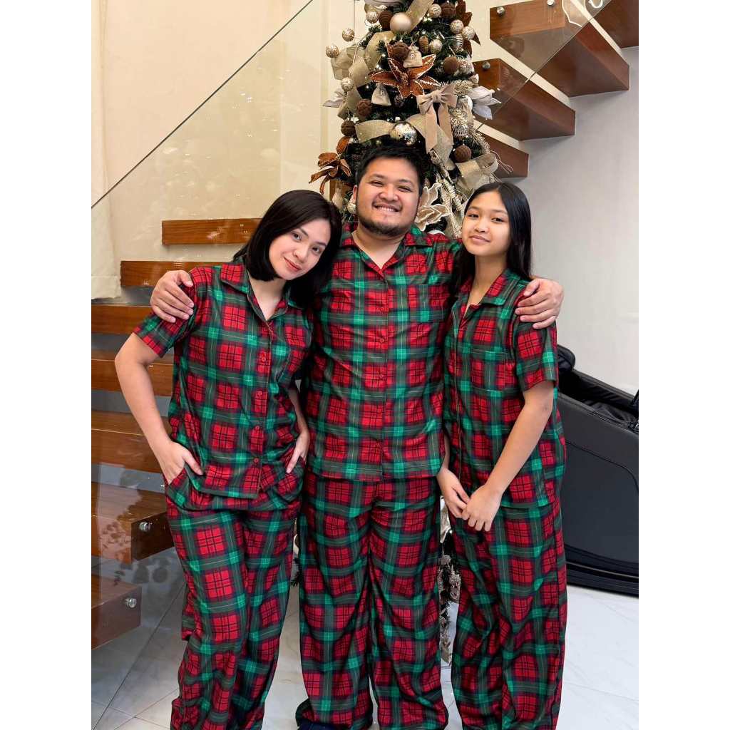 Pambahaymnl Family Plaid Flannel Pjs