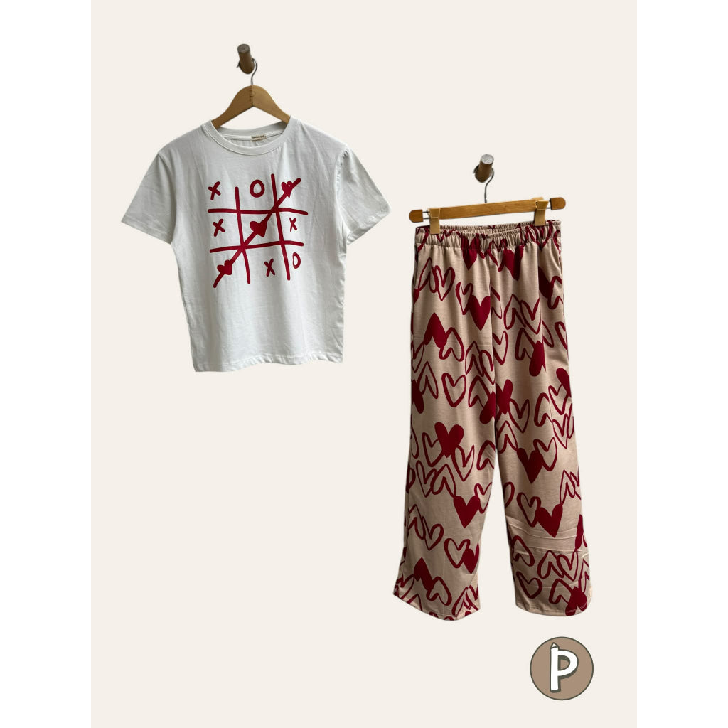 Pambahaymnl Printed Pjs Lounge Set