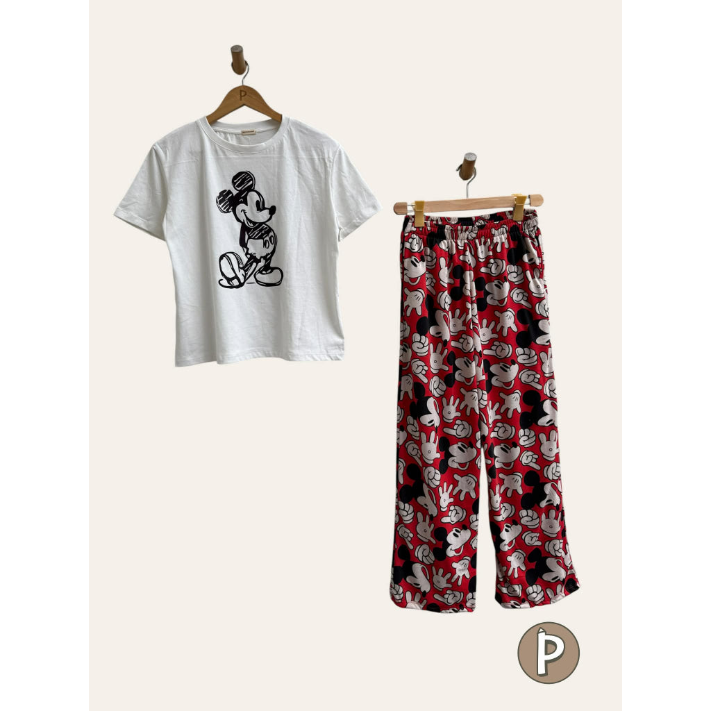 Pambahaymnl Printed Pjs Lounge Set