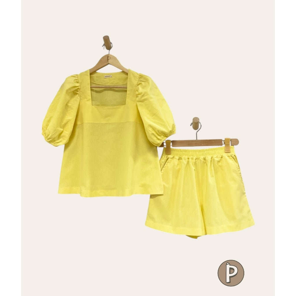 Pambahaymnl Puff Linen Set