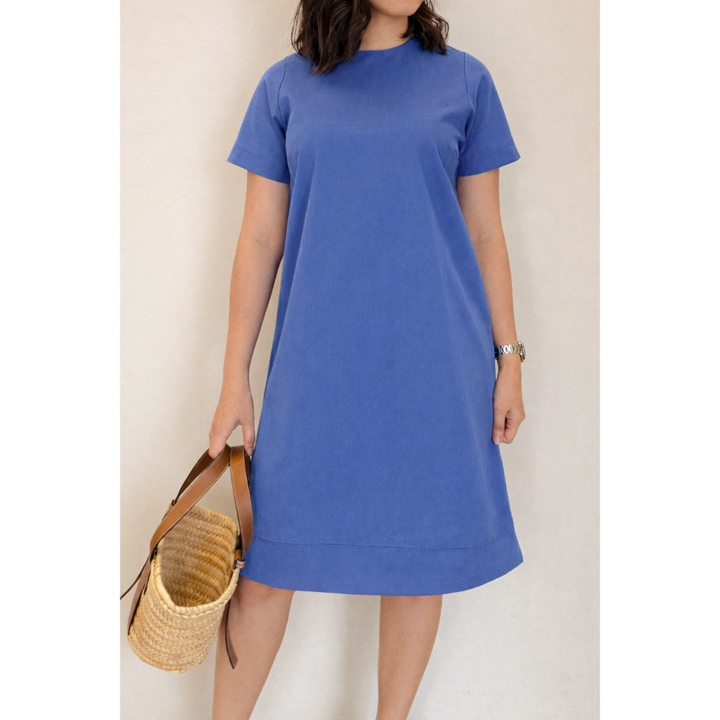 Pambahaymnl Linen Shift Dress