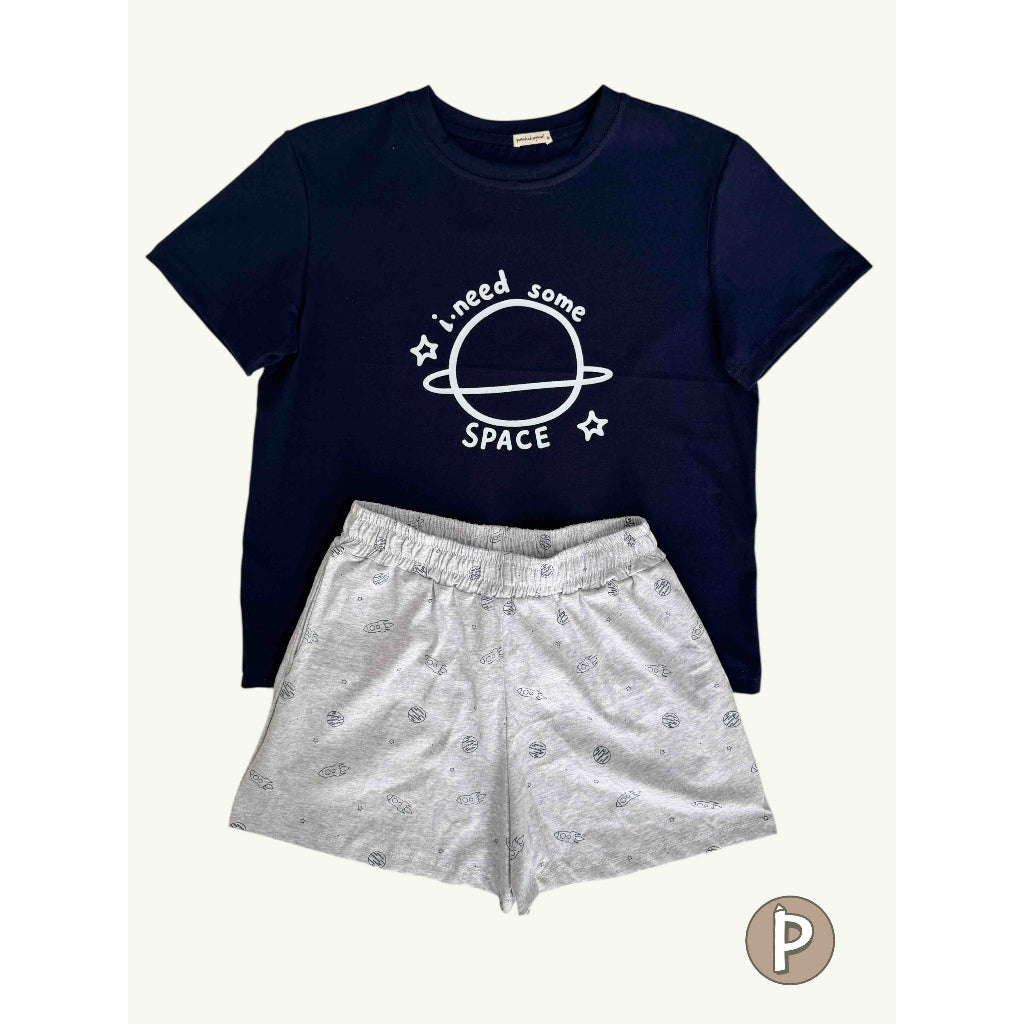 Pambahaymnl Cotton Printed Lounge Set