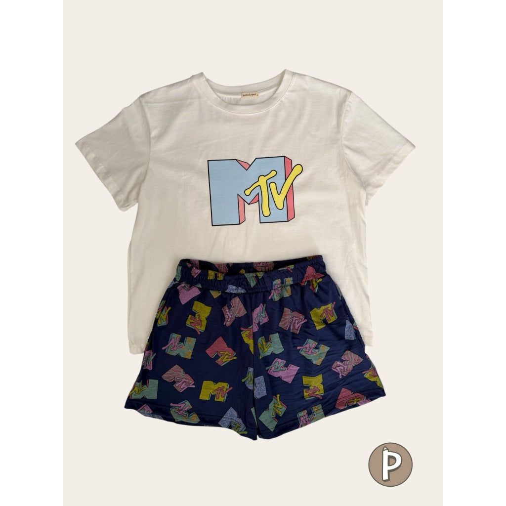 Pambahaymnl Cotton Printed Lounge Set