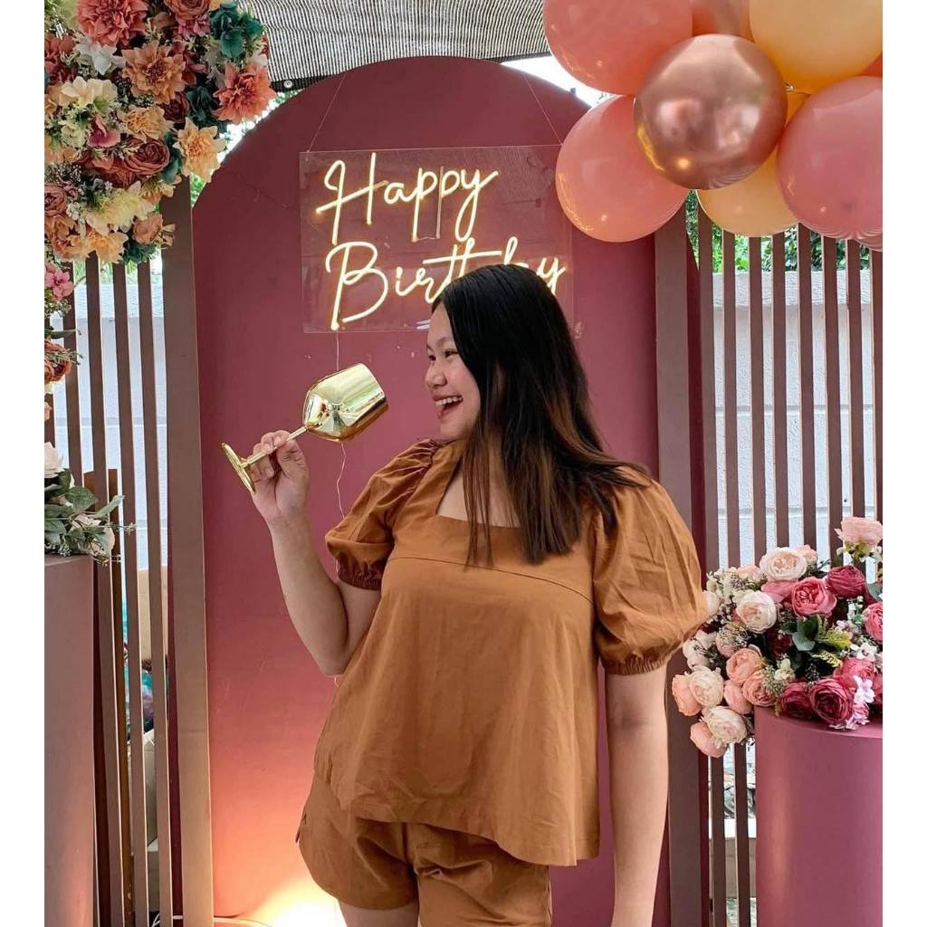 Pambahaymnl Puff Linen Set